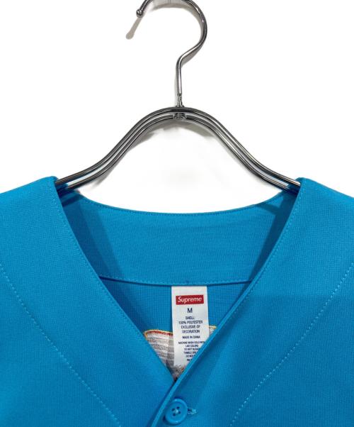 SUPREME（シュプリーム）Supreme (シュプリーム) Swords Baseball Jersey ブルー サイズ:SIZE Mの古着・服飾アイテム