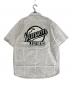 Supreme (シュプリーム) VANSON (バンソン) Leathers S/S Work Shirt グレー×ホワイト サイズ:SIZE L：17000円