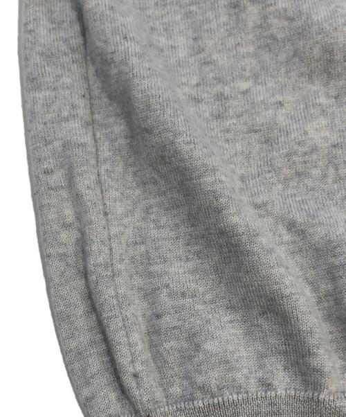 maison kitsune（メゾンキツネ）MAISON KITSUNE (メゾンキツネ) キツネワッペンニットポロシャツ アイボリー サイズ:SIZE Sの古着・服飾アイテム