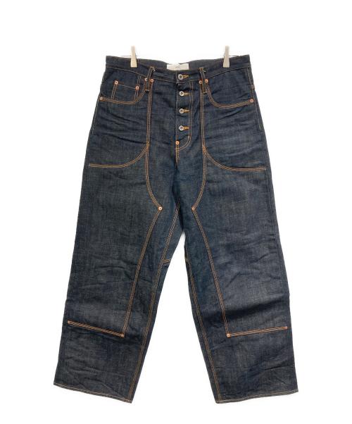 SUGARHILL（シュガーヒル）SUGARHILL (シュガーヒル) Classic Double Knee Denim Pants インディゴ サイズ:SIZE 34の古着・服飾アイテム