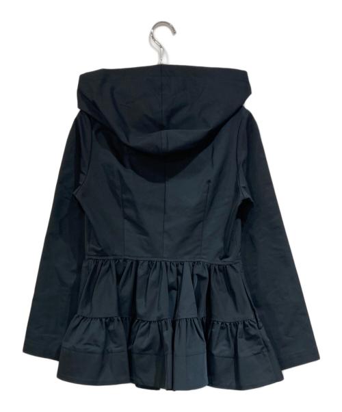JENNE（ジェンヌ）JENNE (ジェンヌ) 立体ティアードブルゾン ネイビー サイズ:SIZE Mの古着・服飾アイテム