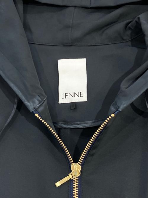 JENNE（ジェンヌ）JENNE (ジェンヌ) 立体ティアードブルゾン ネイビー サイズ:SIZE Mの古着・服飾アイテム