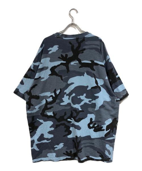 SUPREME（シュプリーム）Supreme (シュプリーム) Collegiate Appliqué S/S Top ブルー サイズ:SIZE XXLの古着・服飾アイテム