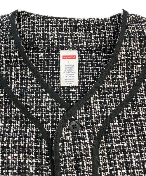 SUPREME（シュプリーム）Supreme (シュプリーム) ベースボールシャツ ブルー サイズ:SIZE Lの古着・服飾アイテム