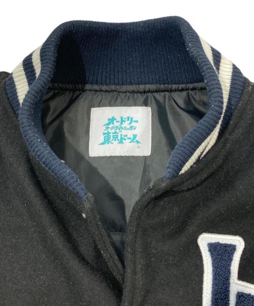 -（-）- (-) スタジャン ブラック サイズ:SIZE Lの古着・服飾アイテム