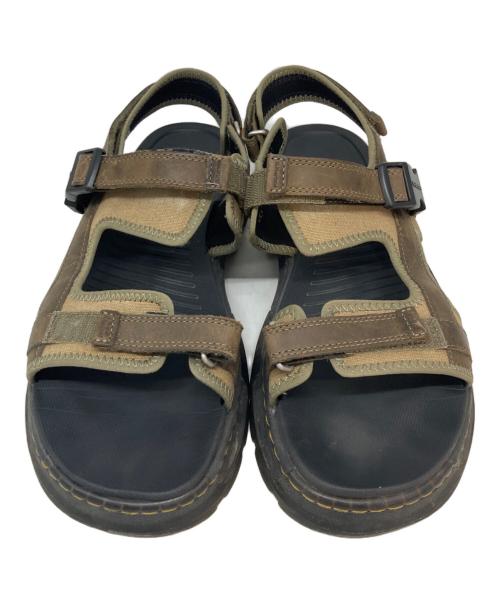 Dr.Martens（ドクターマーチン）Dr.Martens (ドクターマーチン) FORSTER II サンダル ブラウン×ブラック サイズ:SIZE 12の古着・服飾アイテム