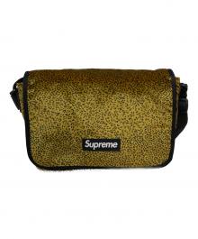 SUPREME（シュプリーム）の古着「Velvet small Messenger Bag」｜ブラウン×ブラック