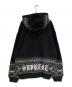 Supreme (シュプリーム) Beaded Zip Hooded ブラック サイズ:SIZE L：25000円
