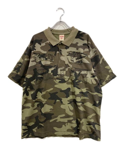 SUPREME（シュプリーム）SUPREME (シュプリーム) TRUE RELIGION (トゥルー レリジョン) Applique Polo グリーン サイズ:SIZE Lの古着・服飾アイテム