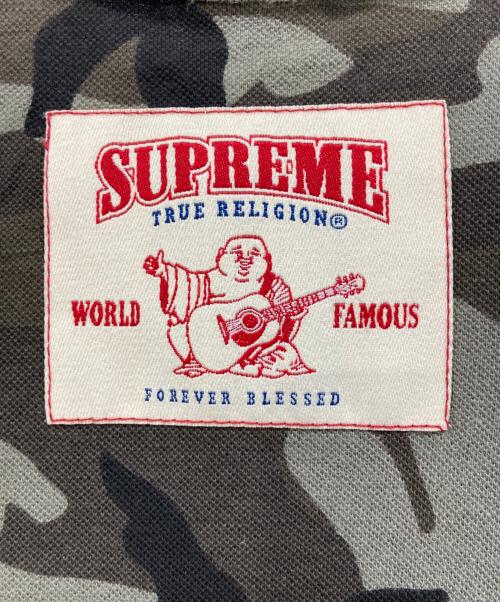 SUPREME（シュプリーム）SUPREME (シュプリーム) TRUE RELIGION (トゥルー レリジョン) Applique Polo グリーン サイズ:SIZE Lの古着・服飾アイテム