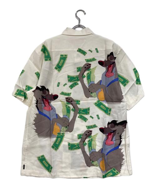 SUPREME（シュプリーム）Supreme (シュプリーム) All Dogs Go To Heaven S S Shirt ホワイト×グリーン サイズ:SIZE Mの古着・服飾アイテム