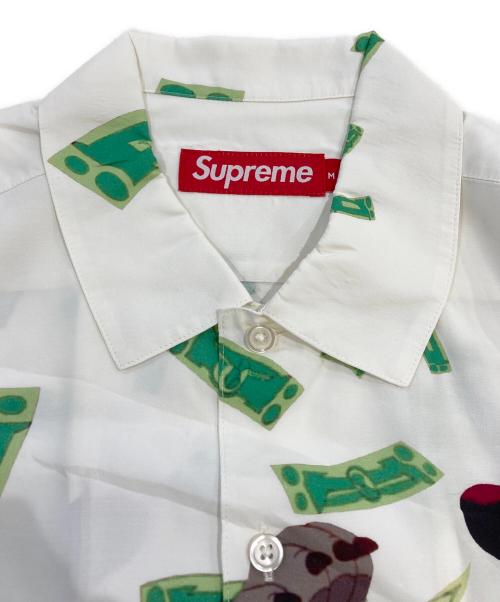 SUPREME（シュプリーム）Supreme (シュプリーム) All Dogs Go To Heaven S S Shirt ホワイト×グリーン サイズ:SIZE Mの古着・服飾アイテム