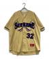 Supreme（シュプリーム）の古着「Sword baseball jersey」｜ベージュ×パープル