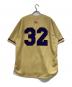 Supreme (シュプリーム) Sword baseball jersey ベージュ×パープル サイズ:SIZE M：17000円