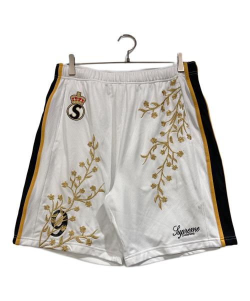 SUPREME（シュプリーム）SUPREME (シュプリーム) Floral Soccer Short ホワイト サイズ:SIZE Sの古着・服飾アイテム