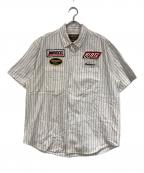 SUPREME×VANSONシュプリーム×バンソン）の古着「Leathers S/S Work Shirt」｜ホワイト