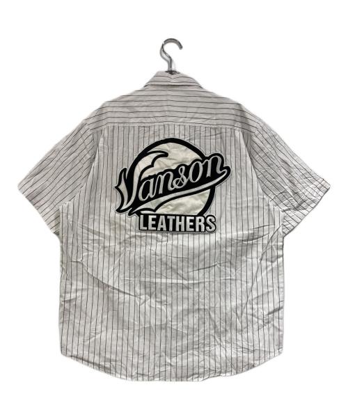 SUPREME（シュプリーム）SUPREME (シュプリーム) VANSON (バンソン) Leathers S/S Work Shirt ホワイト サイズ:SIZE Lの古着・服飾アイテム