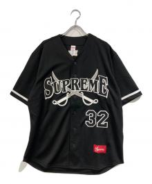 SUPREME（シュプリーム）の古着「Swords Baseball Jersey」｜ブラック