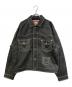 Supreme（シュプリーム）の古着「Leather Trucker Jacket」｜ブラック