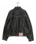 Supreme (シュプリーム) TRUE RELIGION (トゥルー レリジョン) Leather Trucker Jacket ブラック サイズ:SIZE M：100000円