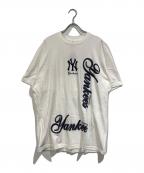 SUPREMEシュプリーム）の古着「MLB Teams Tee」｜ホワイト×ネイビー