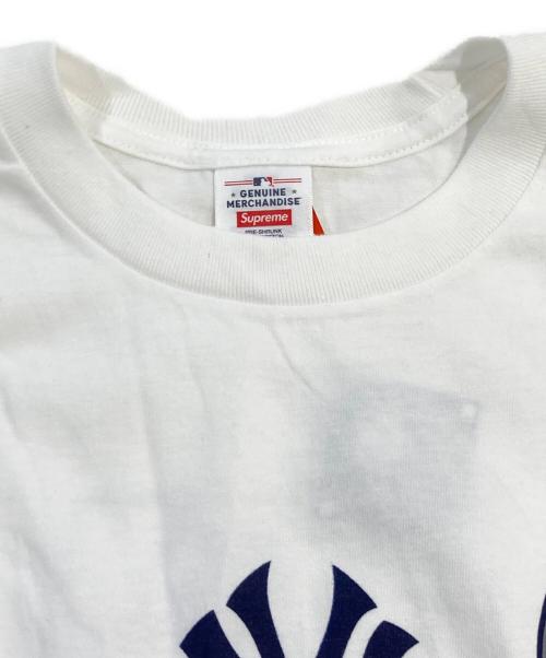 SUPREME（シュプリーム）Supreme (シュプリーム) MLB Teams Tee ホワイト×ネイビー サイズ:SIZE Lの古着・服飾アイテム