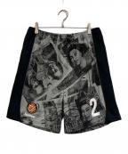 SUPREMEシュプリーム）の古着「Pounds Soccer Short」｜グレー×ブラック