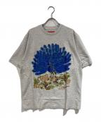 SUPREMEシュプリーム）の古着「Peacock S/S Top」｜グレー×ブルー