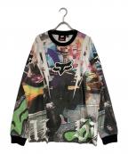 SUPREME×FOX RACINGシュプリーム×フォックスレーシング）の古着「Fox Racing® L/S」｜ブラック