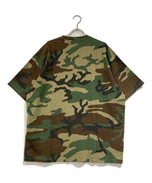 SUPREME（シュプリーム）Supreme (シュプリーム) Pumpkin S/S Top ブラウン×グリーン サイズ:SIZE Lの古着・服飾アイテム
