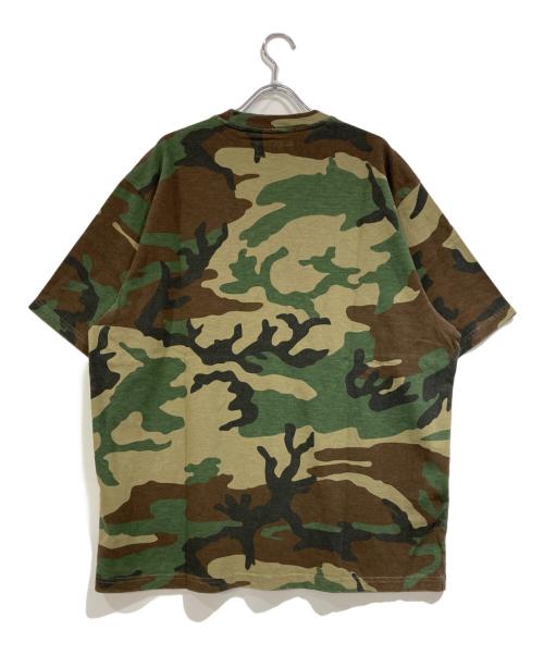 SUPREME（シュプリーム）Supreme (シュプリーム) Pumpkin S/S Top ブラウン×グリーン サイズ:SIZE Lの古着・服飾アイテム