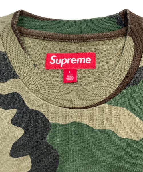 SUPREME（シュプリーム）Supreme (シュプリーム) Pumpkin S/S Top ブラウン×グリーン サイズ:SIZE Lの古着・服飾アイテム