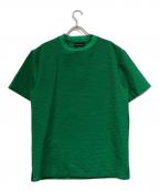 EMPORIO ARMANIエンポリオ アルマーニ）の古着「シアサッカーTシャツ」｜グリーン