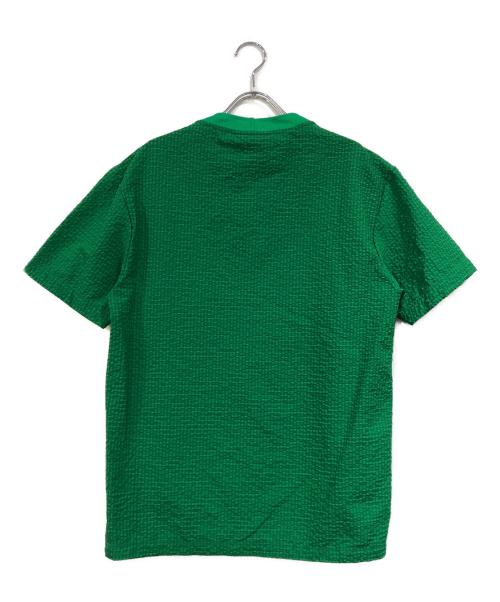 EMPORIO ARMANI（エンポリオ アルマーニ）EMPORIO ARMANI (エンポリオ アルマーニ) シアサッカーTシャツ グリーン サイズ:XSの古着・服飾アイテム