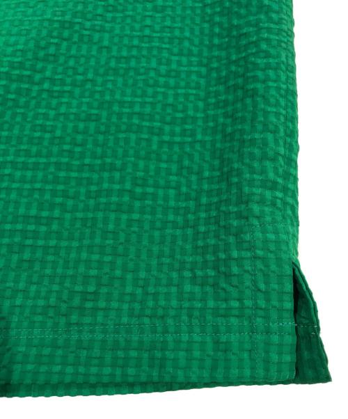 EMPORIO ARMANI（エンポリオ アルマーニ）EMPORIO ARMANI (エンポリオ アルマーニ) シアサッカーTシャツ グリーン サイズ:XSの古着・服飾アイテム