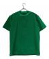 EMPORIO ARMANI（エンポリオ アルマーニ）の古着「シアサッカーTシャツ」｜グリーン