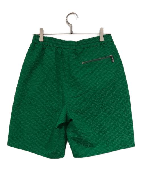 EMPORIO ARMANI（エンポリオ アルマーニ）EMPORIO ARMANI (エンポリオ アルマーニ) シアサッカーハーフパンツ グリーン サイズ:SIZE 44の古着・服飾アイテム