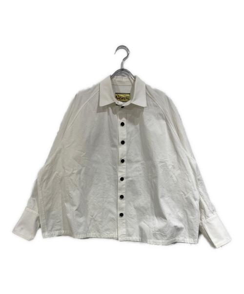 NEMETH（ネメス）NEMETH (ネメス) 長袖シャツ ホワイト サイズ:SIZE Sの古着・服飾アイテム