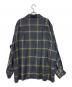YOKE (ヨーク) Ombre Plaid Wpocket Shirt ブルー サイズ:SIZE2：20000円