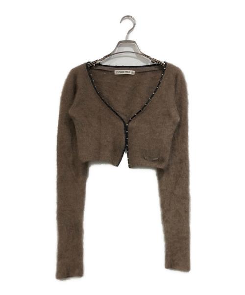 PRANK PROJECT（プランクプロジェクト）PRANK PROJECT (プランクプロジェクト) RACCOON SHORT CARDIGAN ベージュ サイズ:SIZE Freeの古着・服飾アイテム