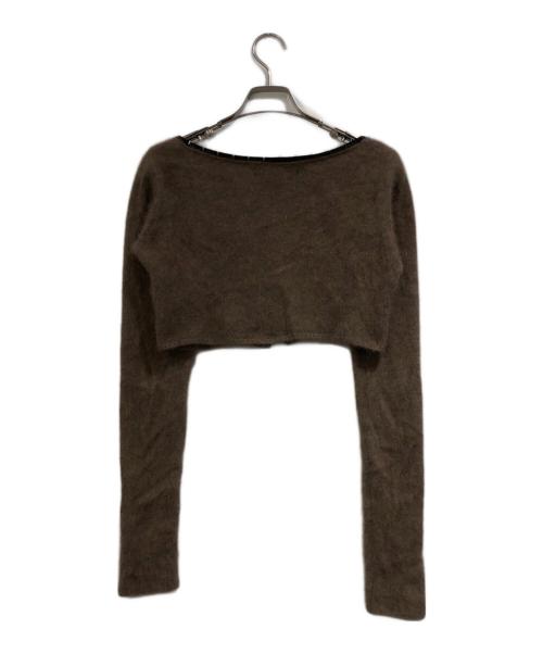 PRANK PROJECT（プランクプロジェクト）PRANK PROJECT (プランクプロジェクト) RACCOON SHORT CARDIGAN ベージュ サイズ:SIZE Freeの古着・服飾アイテム