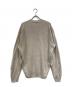 BATONER (バトナ―) WASHED HIGH COUNT LINEN KNIT ベージュ サイズ:SIZE3：8000円