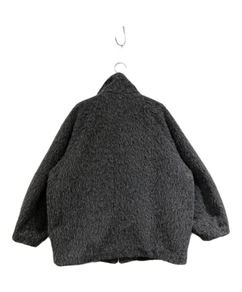 STUDIOUS（ステュディオス）STUDIOUS (ステュディオス) STAND COLLAR SHAGGY MIDDLE COAT グレー サイズ:SIZE Freeの古着・服飾アイテム