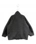 STUDIOUS (ステュディオス) STAND COLLAR SHAGGY MIDDLE COAT グレー サイズ:SIZE Free：28000円