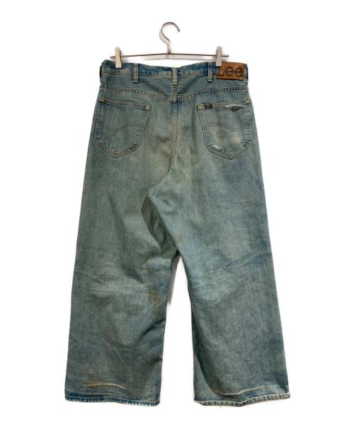 LEE（リー）LEE (リー) BEAMS (ビームス) クラッシュバギーデニムパンツ インディゴ サイズ:ｗ32の古着・服飾アイテム