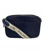 RALPH LAURENラルフローレン）の古着「ラルフローレン ロゴ ショルダーバッグ」｜ネイビー