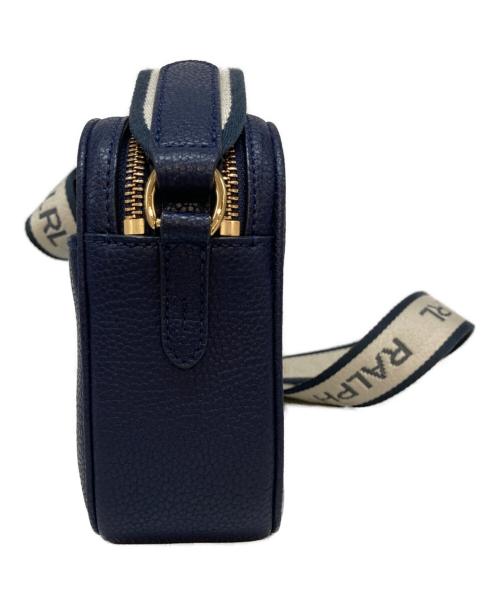 RALPH LAUREN（ラルフローレン）RALPH LAUREN (ラルフローレン) ラルフローレン ロゴ ショルダーバッグ ネイビーの古着・服飾アイテム