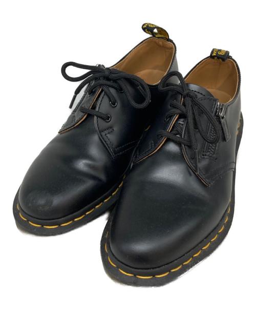 Dr.Martens（ドクターマーチン）Dr.Martens (ドクターマーチン) BEAMS (ビームス) 1461 W ZIP ブラック サイズ:SIZE 38の古着・服飾アイテム