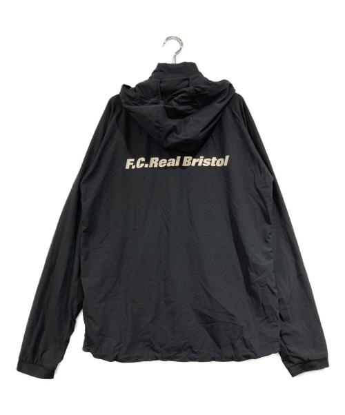 F.C.R.B.（エフシーレアルブリストル）F.C.R.B. (エフシーレアルブリストル) ストレッチライトウェイトフーデッドブルゾン ブラック サイズ:Lの古着・服飾アイテム