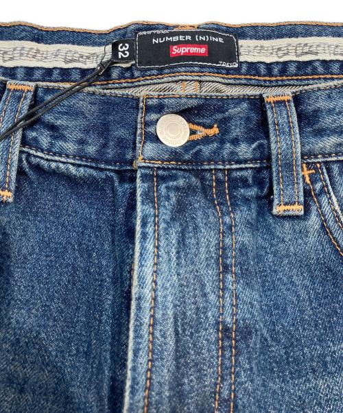 SUPREME（シュプリーム）Supreme (シュプリーム) NUMBER (N)INE (ナンバーナイン) コラボデニムパンツ インディゴ サイズ:32の古着・服飾アイテム